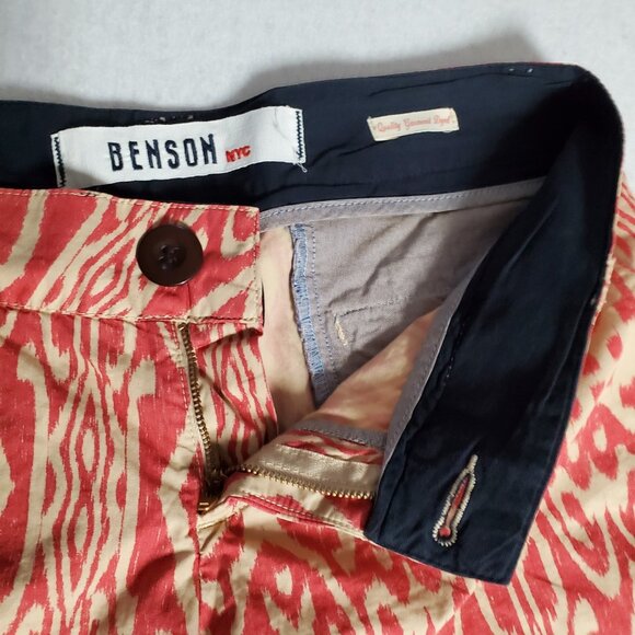 BENSON NYC Women’s W 30" Cotton Colorful Shorts - Picture 9 of 11